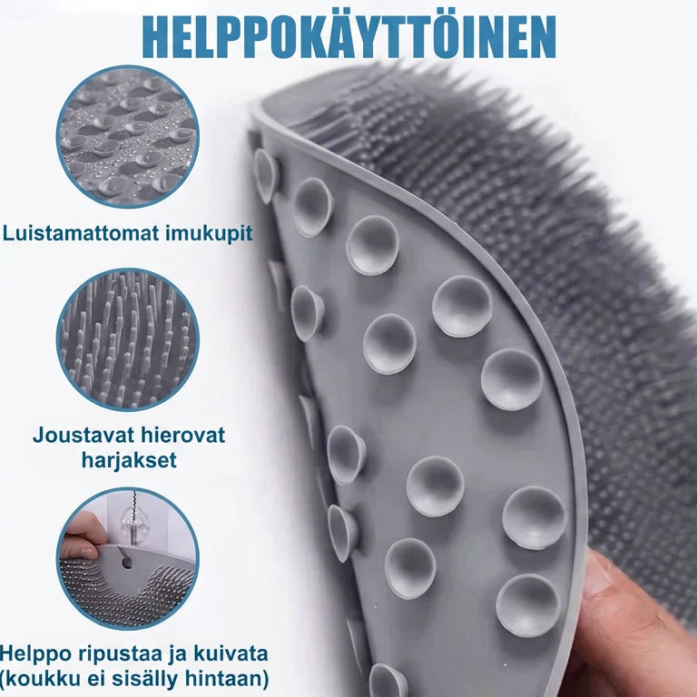 ScrubMat : Liukumaton Suihkun Kuorintamatto