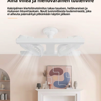 Älykäs E27 Tuuletinvalaisin