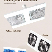 Älykäs E27 Tuuletinvalaisin