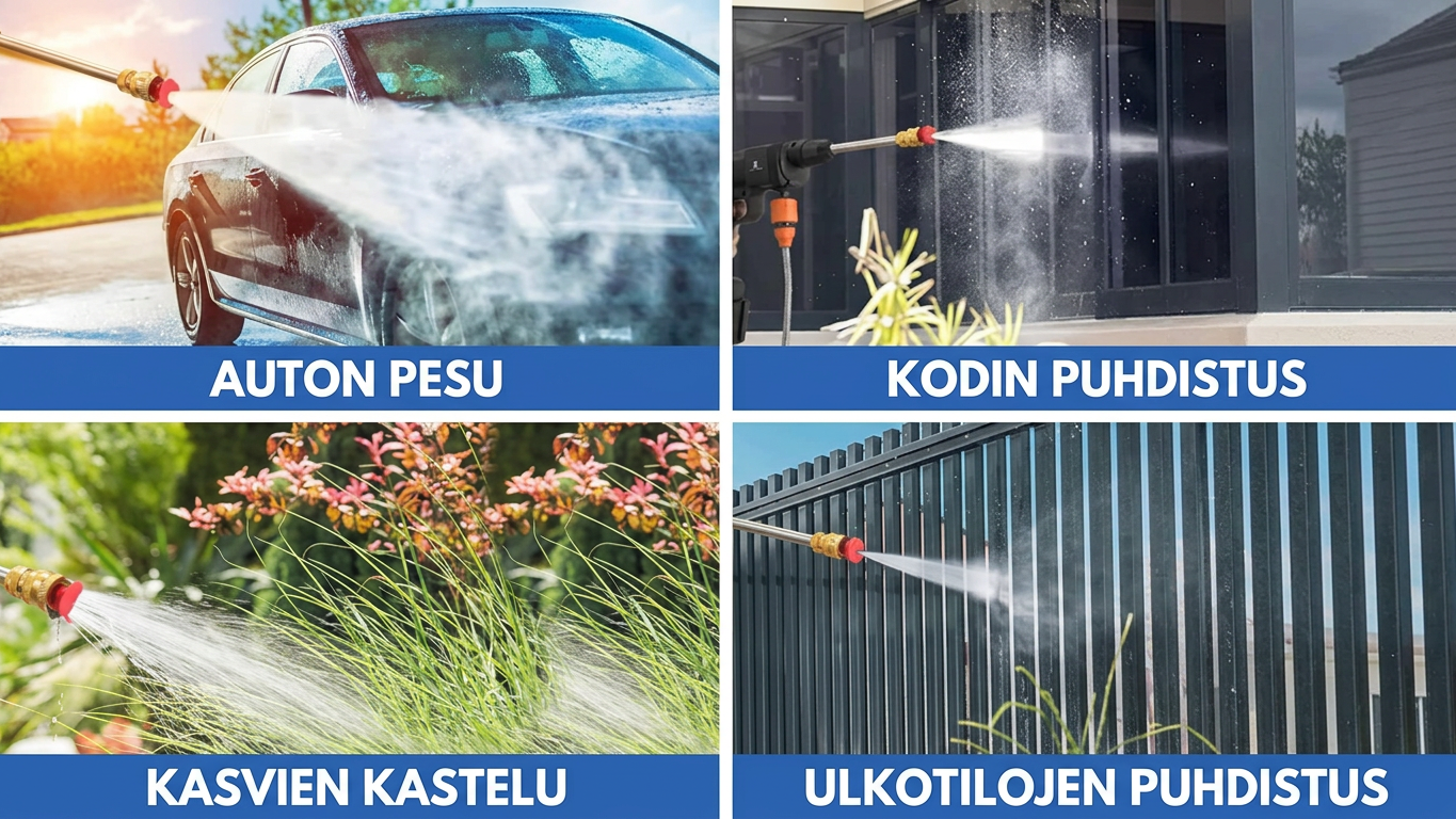 Langaton Korkeapainepesuri