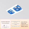 E27 Fan Light with Remote Control  Dimming Speed Control H-shaped Lamp Dual Head Fan Kitchen Bathroom Air Circulation Silent Fan