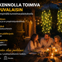 Aurinkoköynnös-valot: Säänkestävä Tunnelmavalaistus