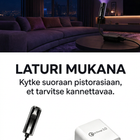 Värikäs 10-in-1 tähtiprojektori